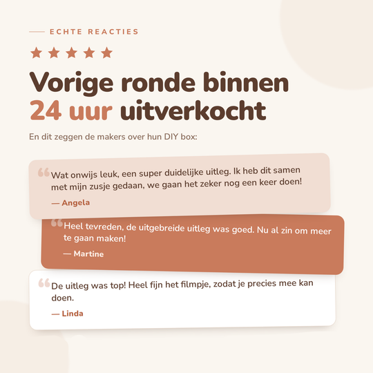 DIY box - maak je eigen oorbellen