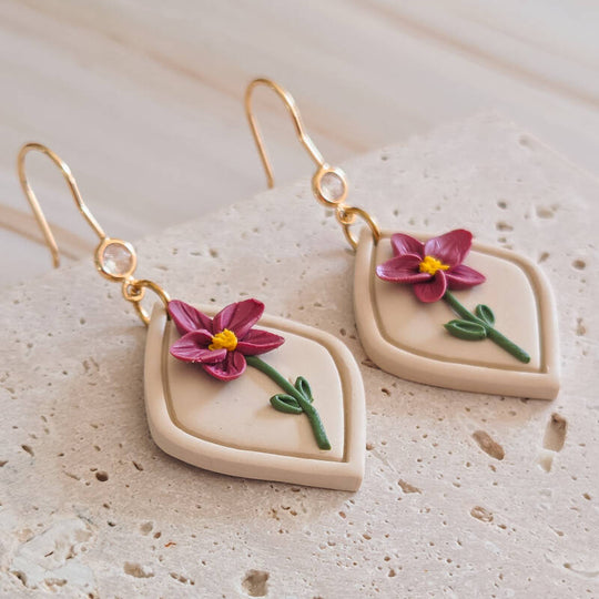 Geboortebloem februari: viooltje detailfoto van Joy & Clay