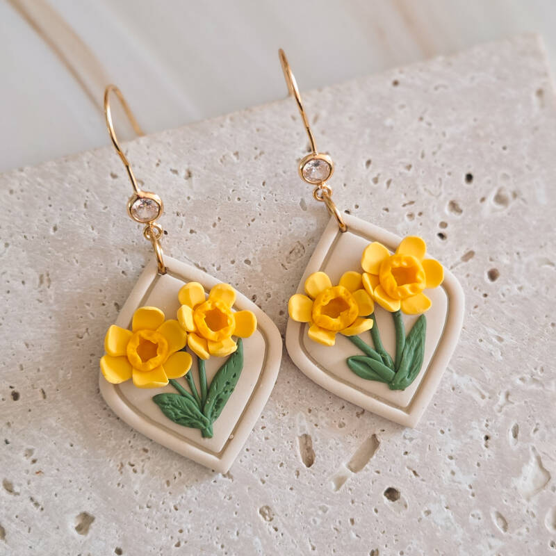 Geboortebloem maart: narcis detailfoto van Joy & Clay