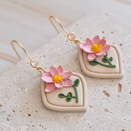 Geboortebloem juli: waterlelie detailfoto van Joy & Clay
