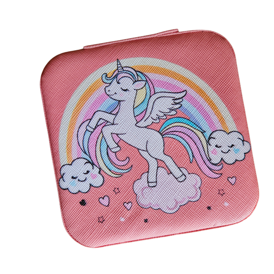 Sieradendoosje unicorn roze