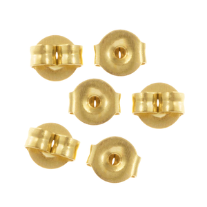 Extra achterkantjes oorbellen goud (set van 6)