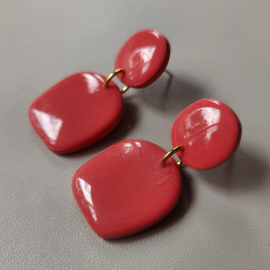 Organische hanger roze