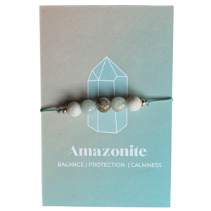 Armbandje edelsteen amazoniet