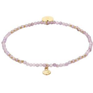 Kralenarmband lila