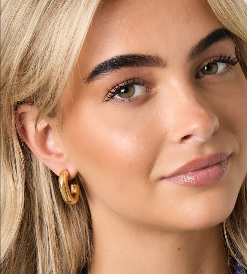 Chunky hoops zilver handgemaakt sieraad van Joy & Clay