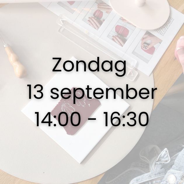 Workshop oorbellen maken bij Joy & Clay - Zondag 13 september
