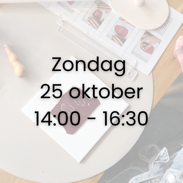 Workshop oorbellen maken bij Joy & Clay - Zondag 25 oktober